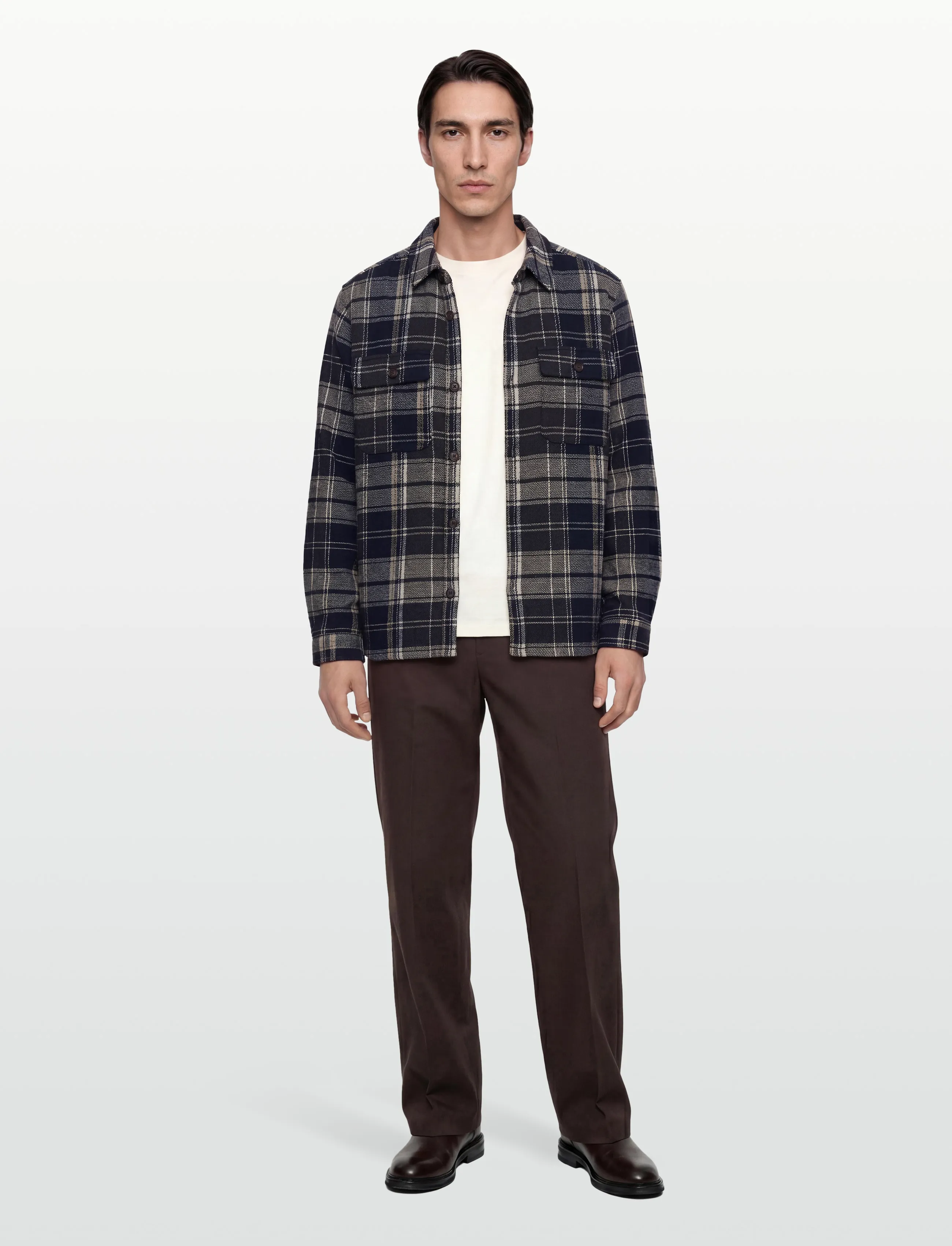 Anerkjendt Akoscar Check Overshirt, XXL, Shirts, Mehrfarbig/gemustert - Checkered Shirt, Männerswear