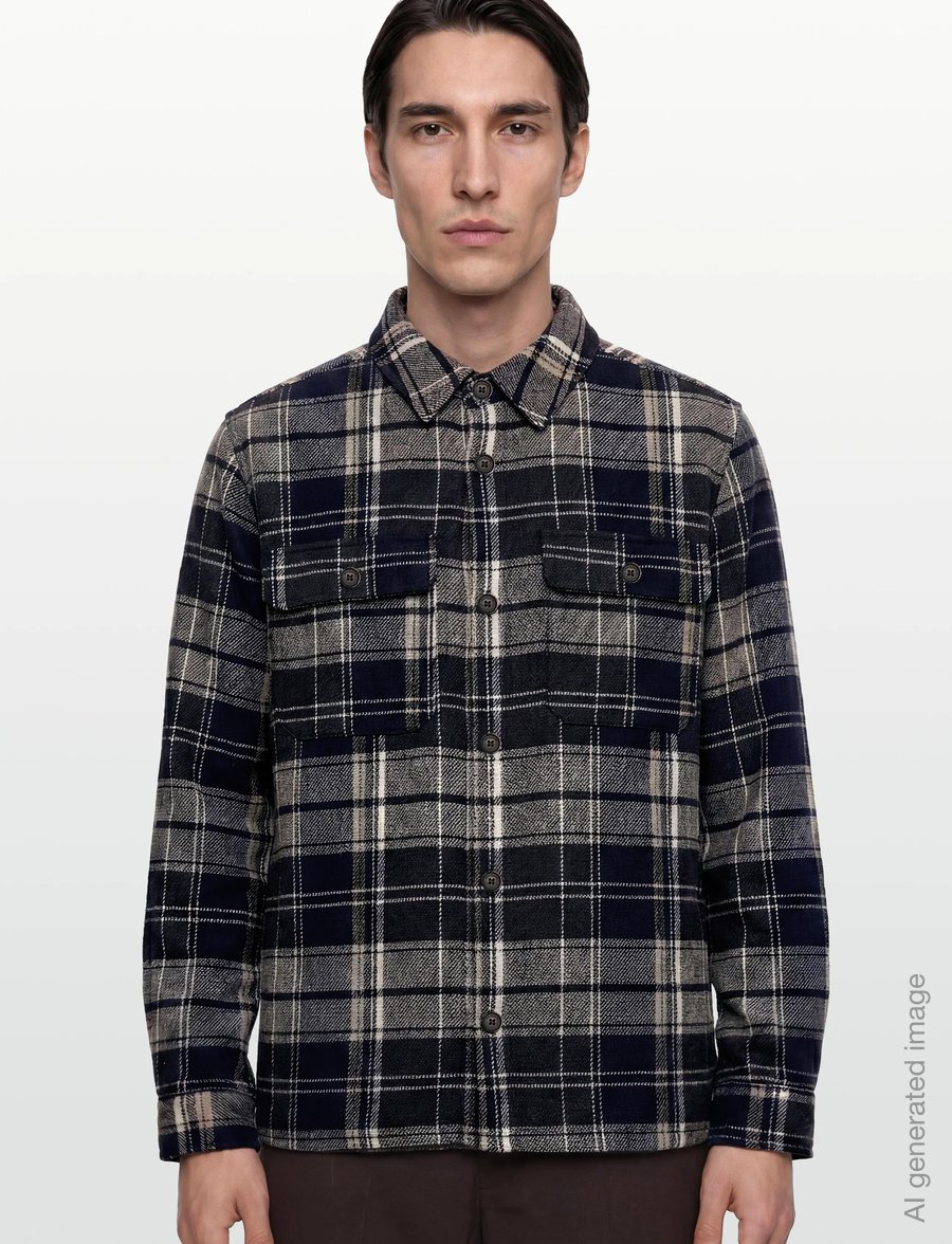 Anerkjendt - AKOSCAR CHECK OVERSHIRT - Überhemden - chocolate brown - 3