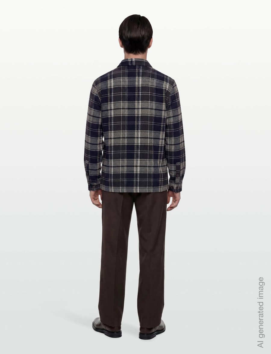 Anerkjendt - AKOSCAR CHECK OVERSHIRT - Überhemden - chocolate brown - 4