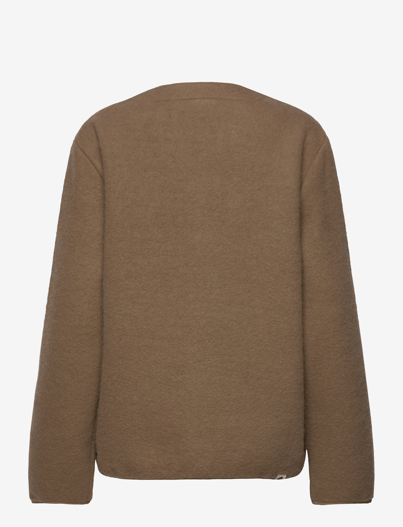 Anerkjendt - AKSIGURD BOILED WOOL OVERSHIRT - incense - 1