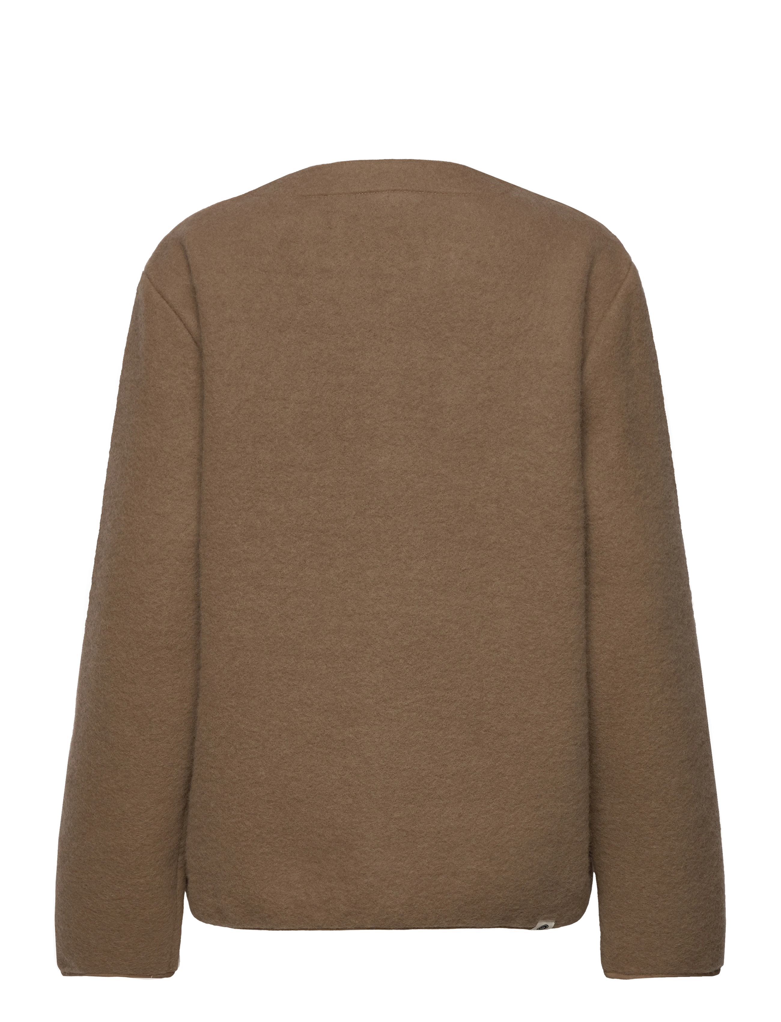 Anerkjendt - AKSIGURD BOILED WOOL OVERSHIRT - incense - 1