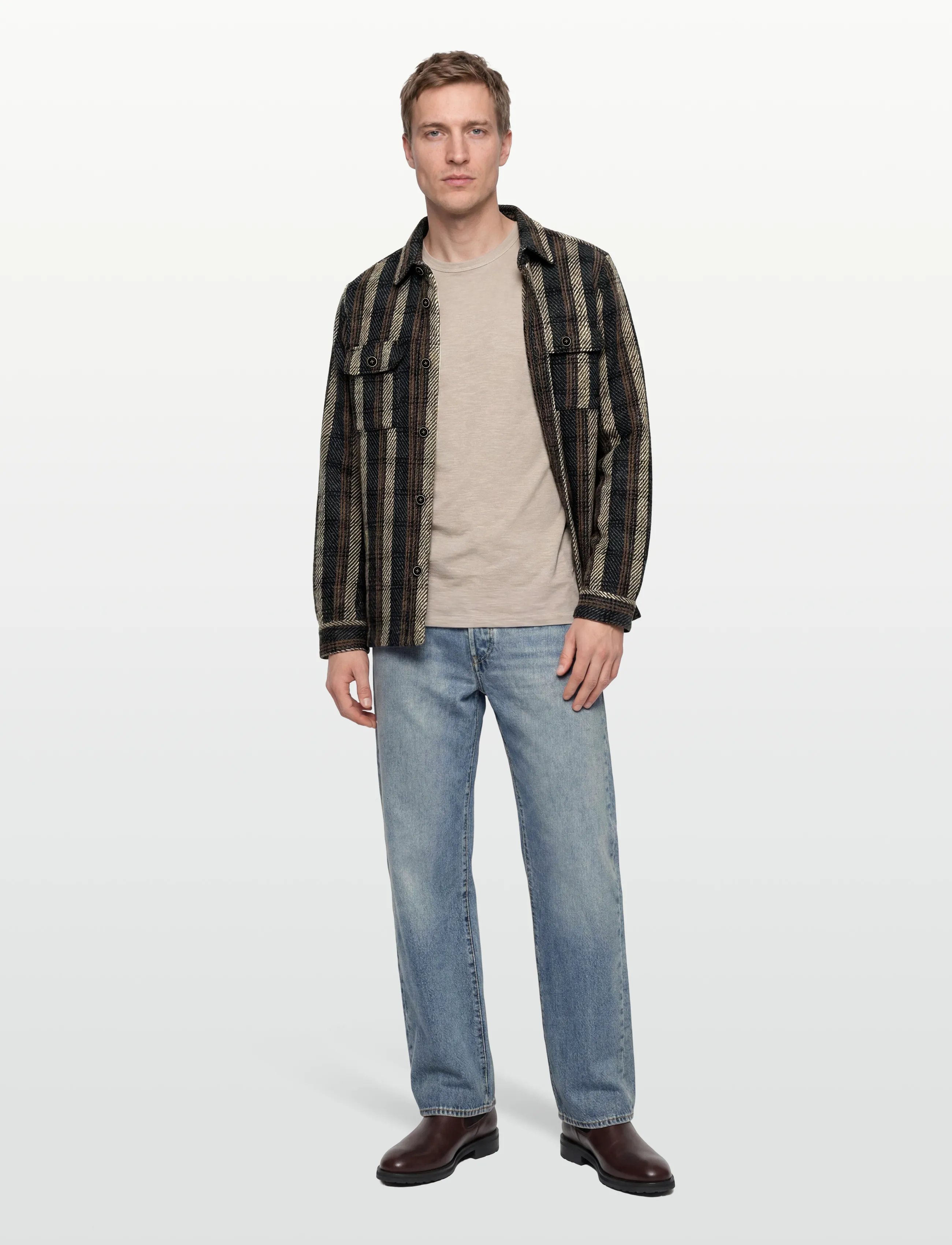 Akoscar Check Overshirt