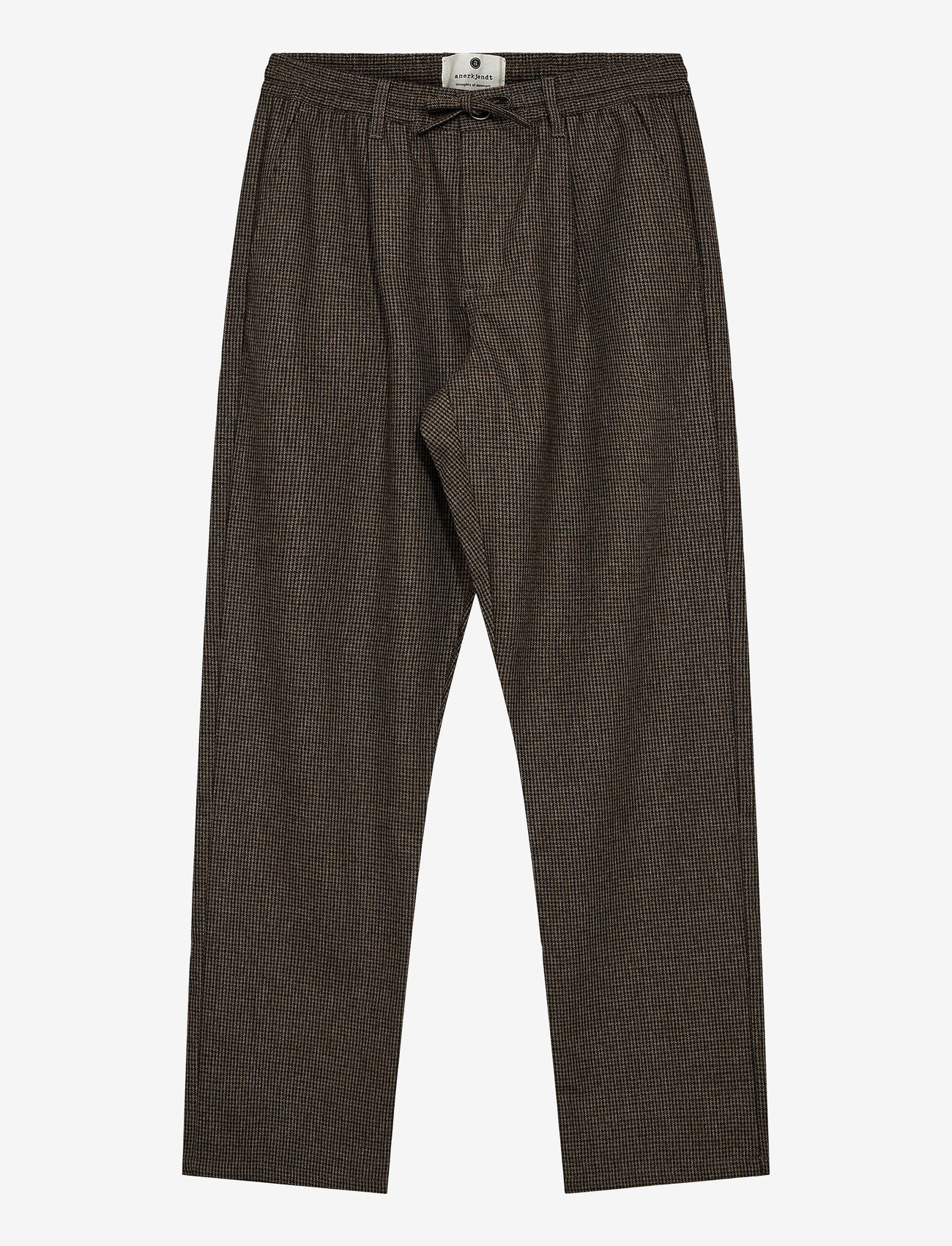 Anerkjendt - AKJAN WOOL PANTS - chocolate brown - 0