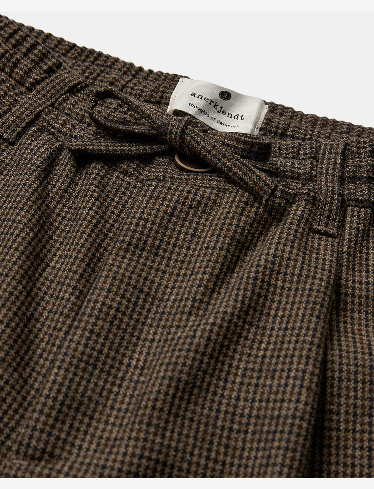 Anerkjendt - AKJAN WOOL PANTS - chocolate brown - 2