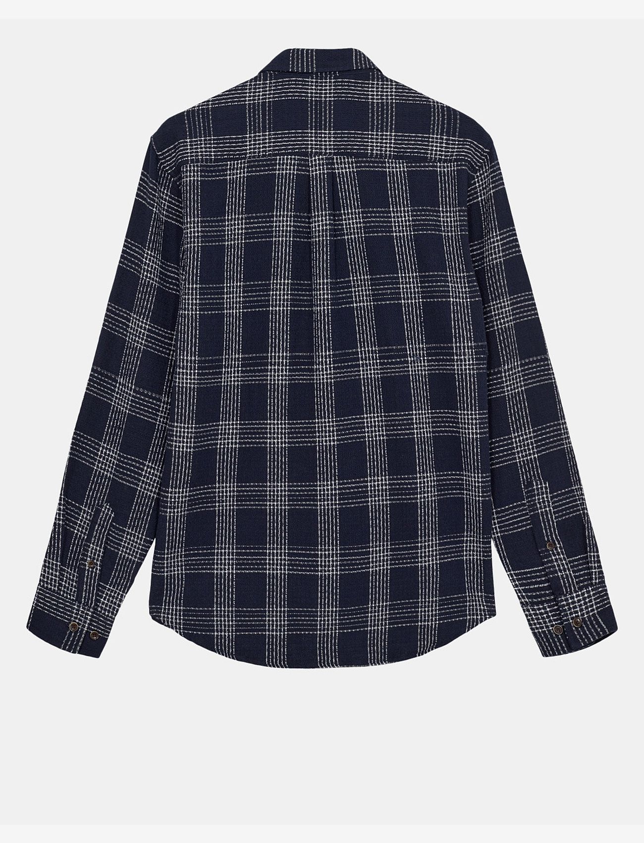Anerkjendt - AKLOUIS STRUCTURE CHECK SHIRT - sky captain - 1