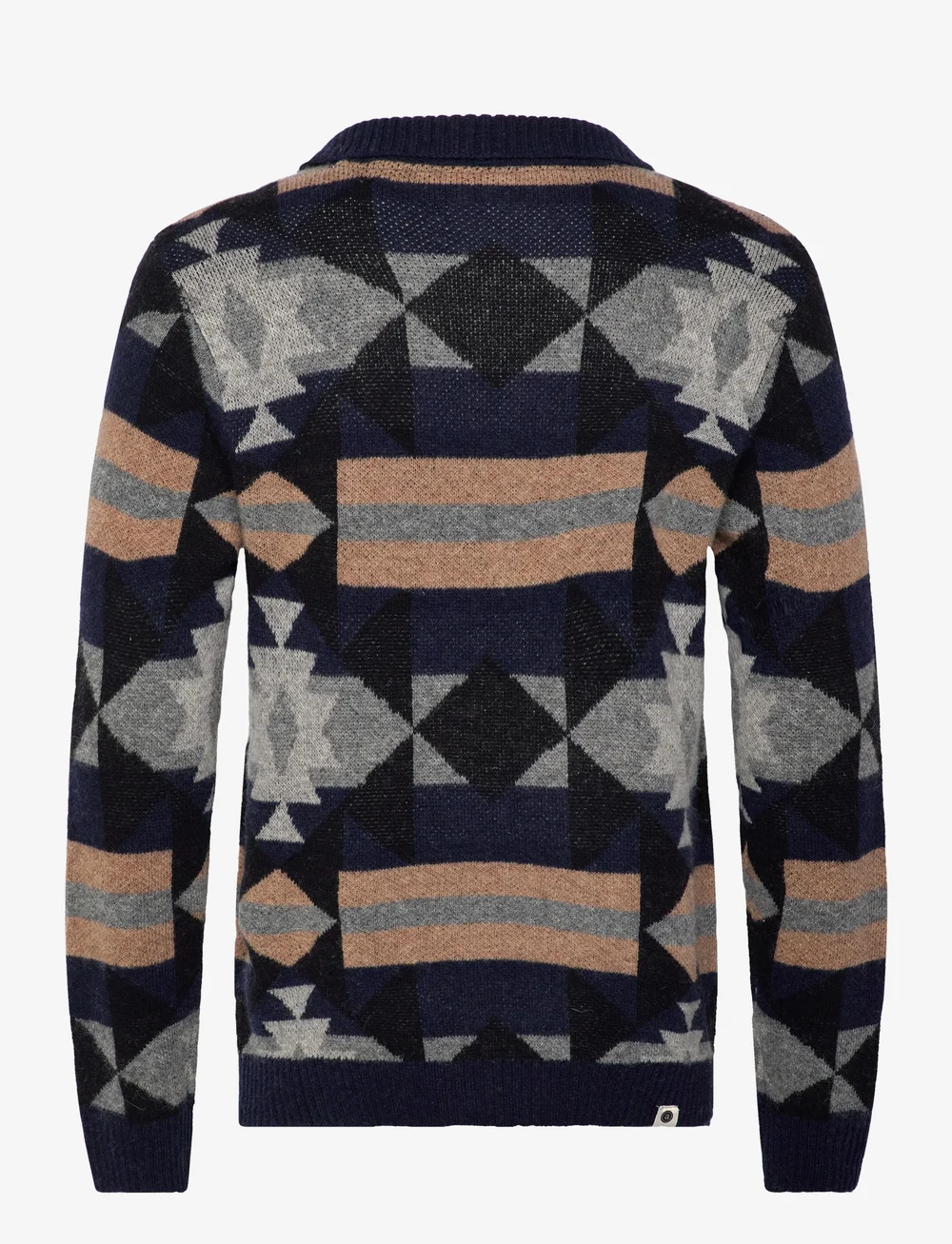 Anerkjendt - AKSKJOLD JACQUARD CARDIGAN - cardigans - sky captain - 1