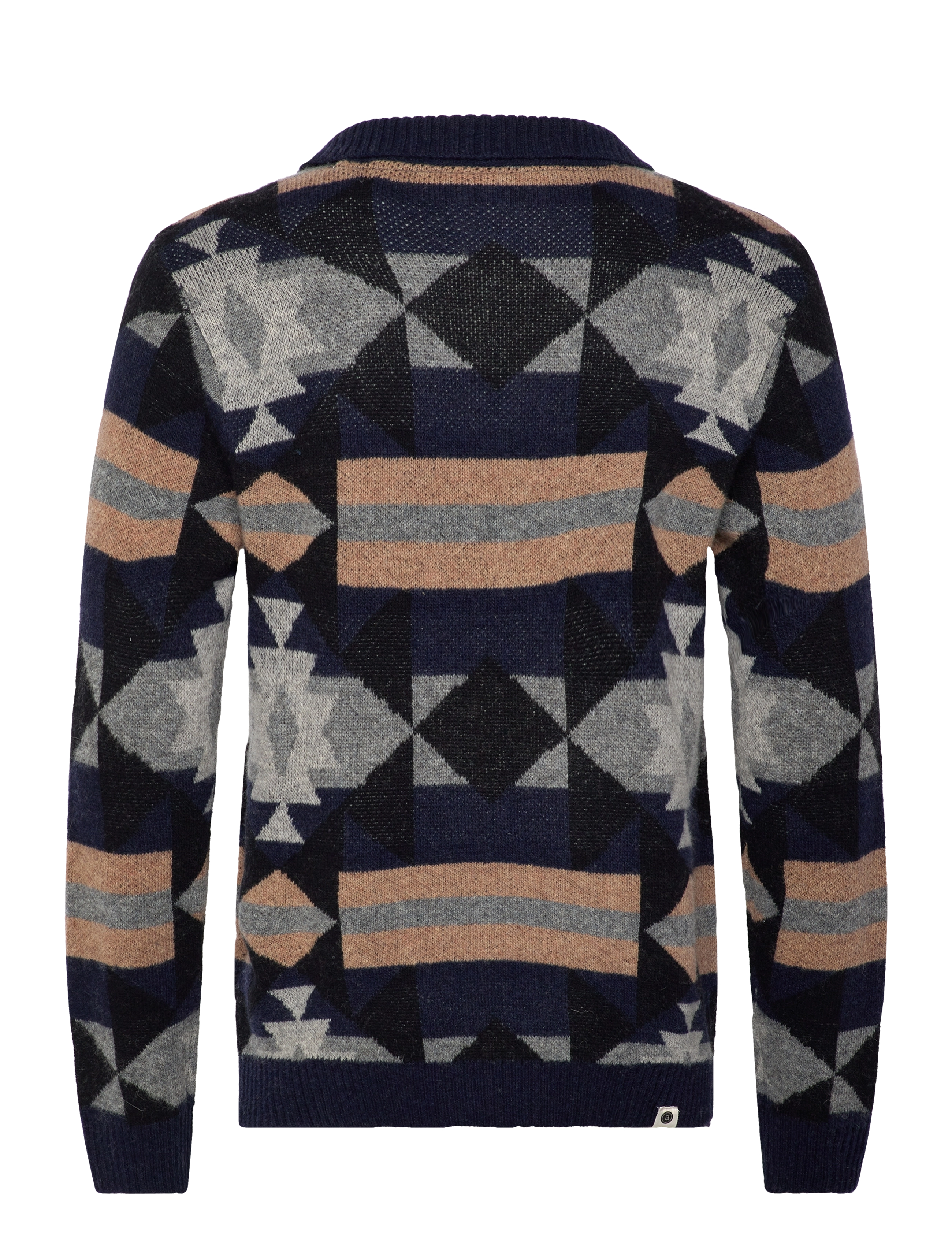 Anerkjendt - AKSKJOLD JACQUARD CARDIGAN - sky captain - 1
