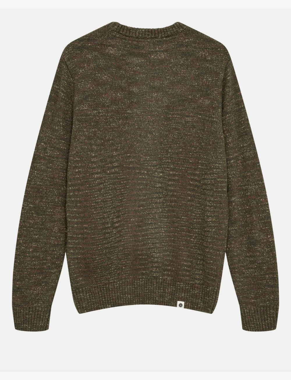 Anerkjendt - AKSUNE SPACE YARN CREW NECK - rundhalsad - forest night - 1