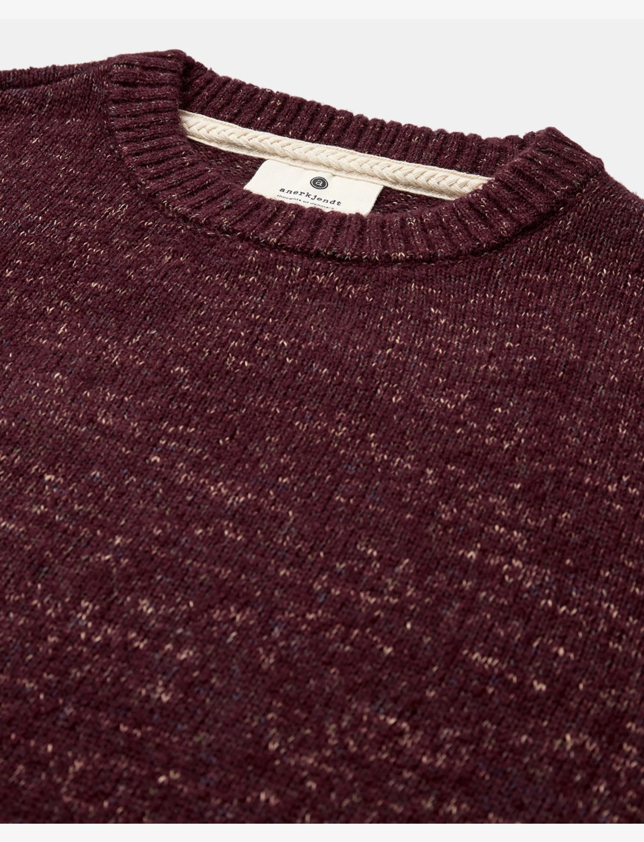 Anerkjendt - AKSUNE SPACE YARN CREW NECK - port royal - 2