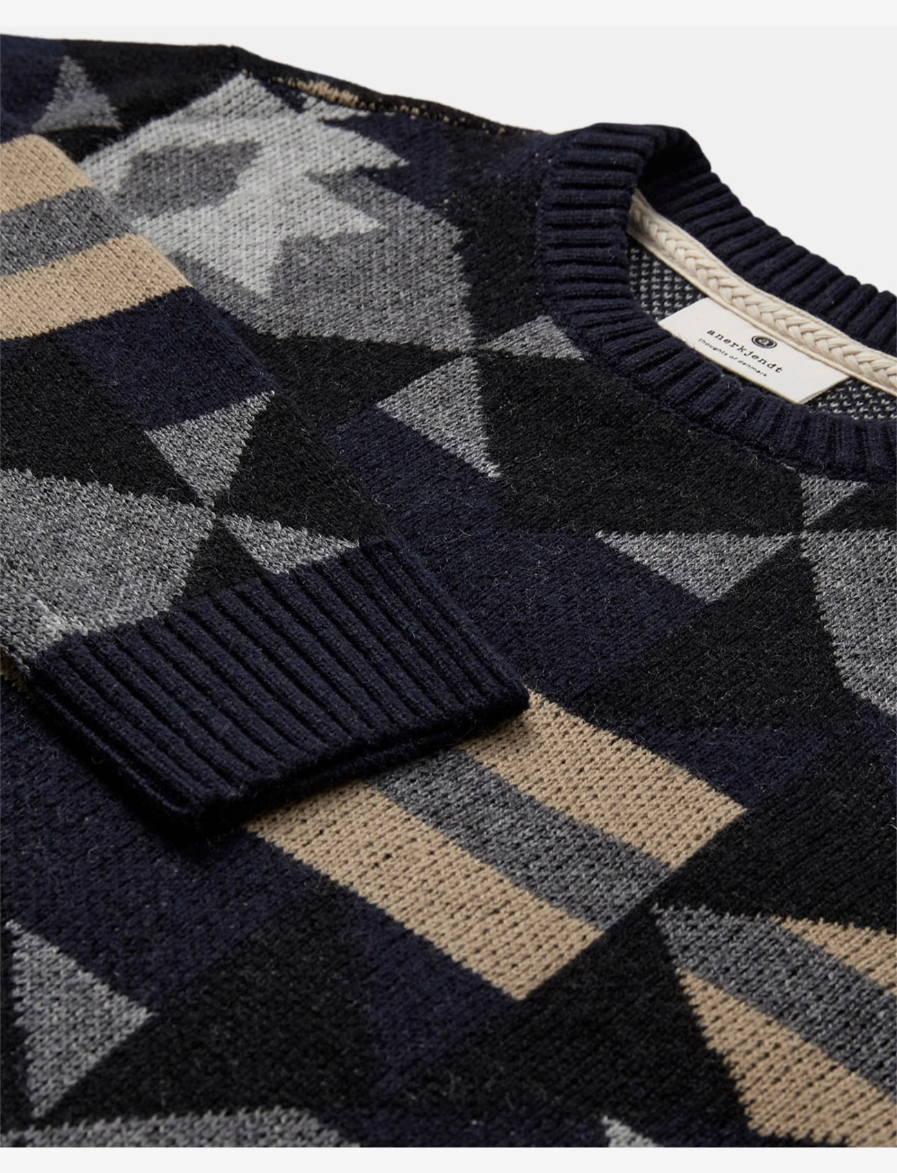 Anerkjendt - AKSUNE INKA WOOL KNIT - sky captain - 2
