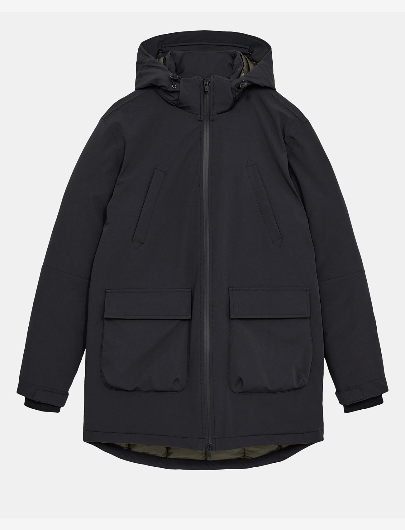 Anerkjendt - AKBRUCE PARKA - winterjacken - caviar - 0