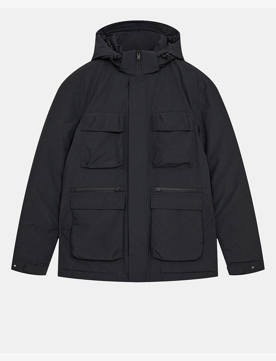 Anerkjendt - AKBRUCE TECH JKT - herbstjacken - caviar - 0