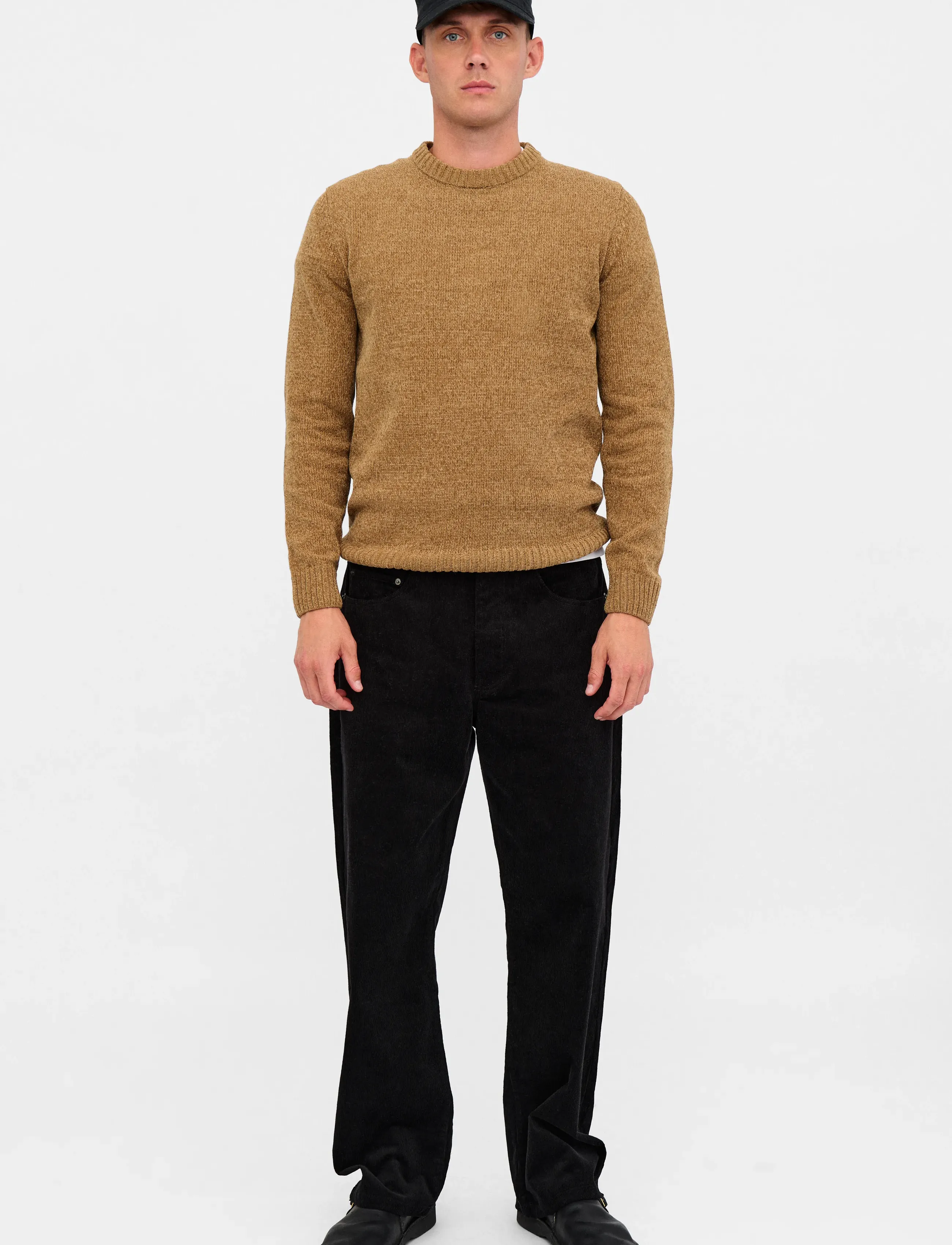 Anerkjendt - AKSUNE CHENILLE KNIT - rund hals - ermine - 3