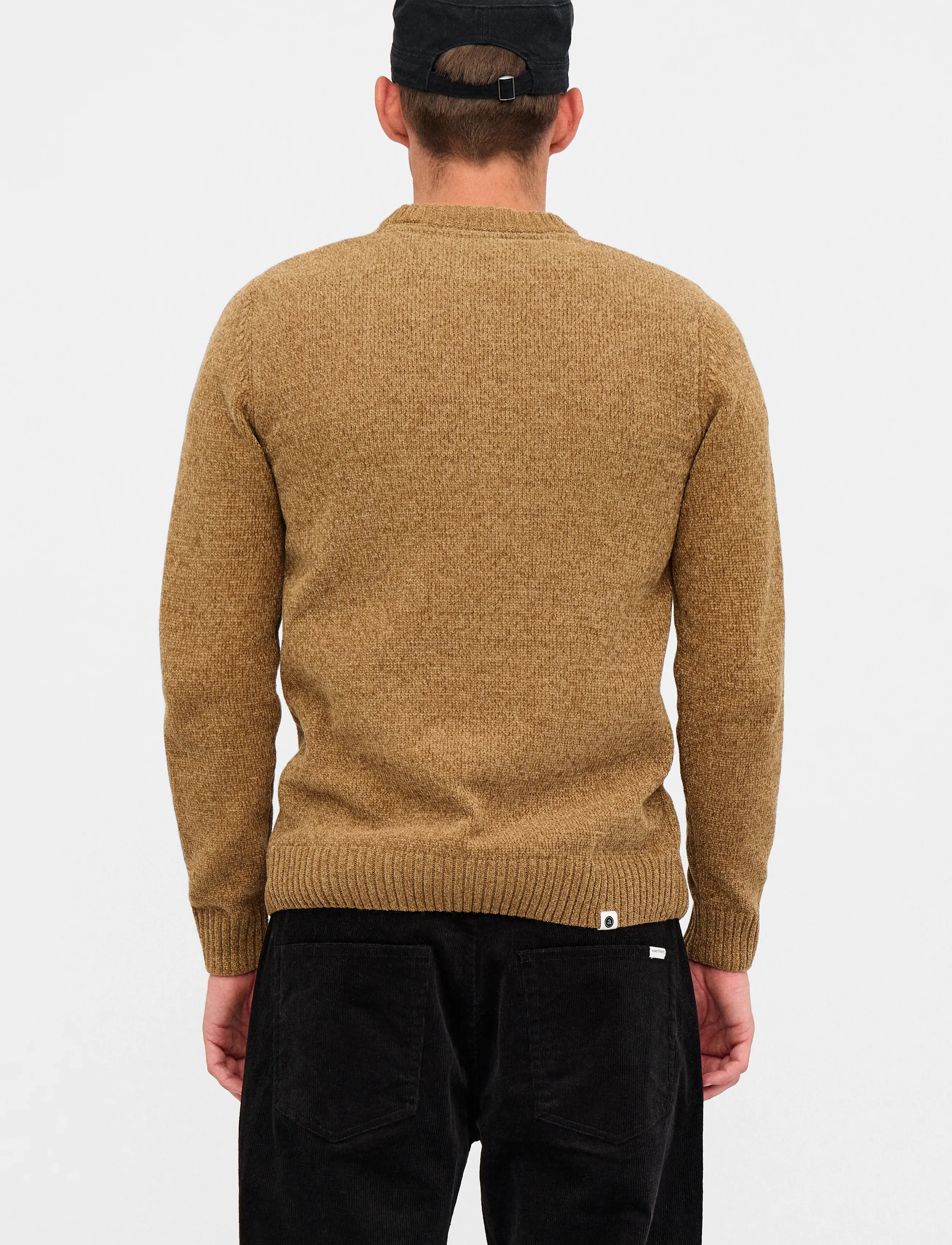 Anerkjendt - AKSUNE CHENILLE KNIT - rund hals - ermine - 4