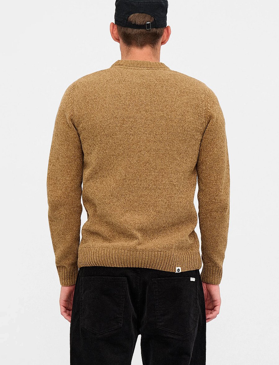 Anerkjendt - AKSUNE CHENILLE KNIT - rund hals - ermine - 4