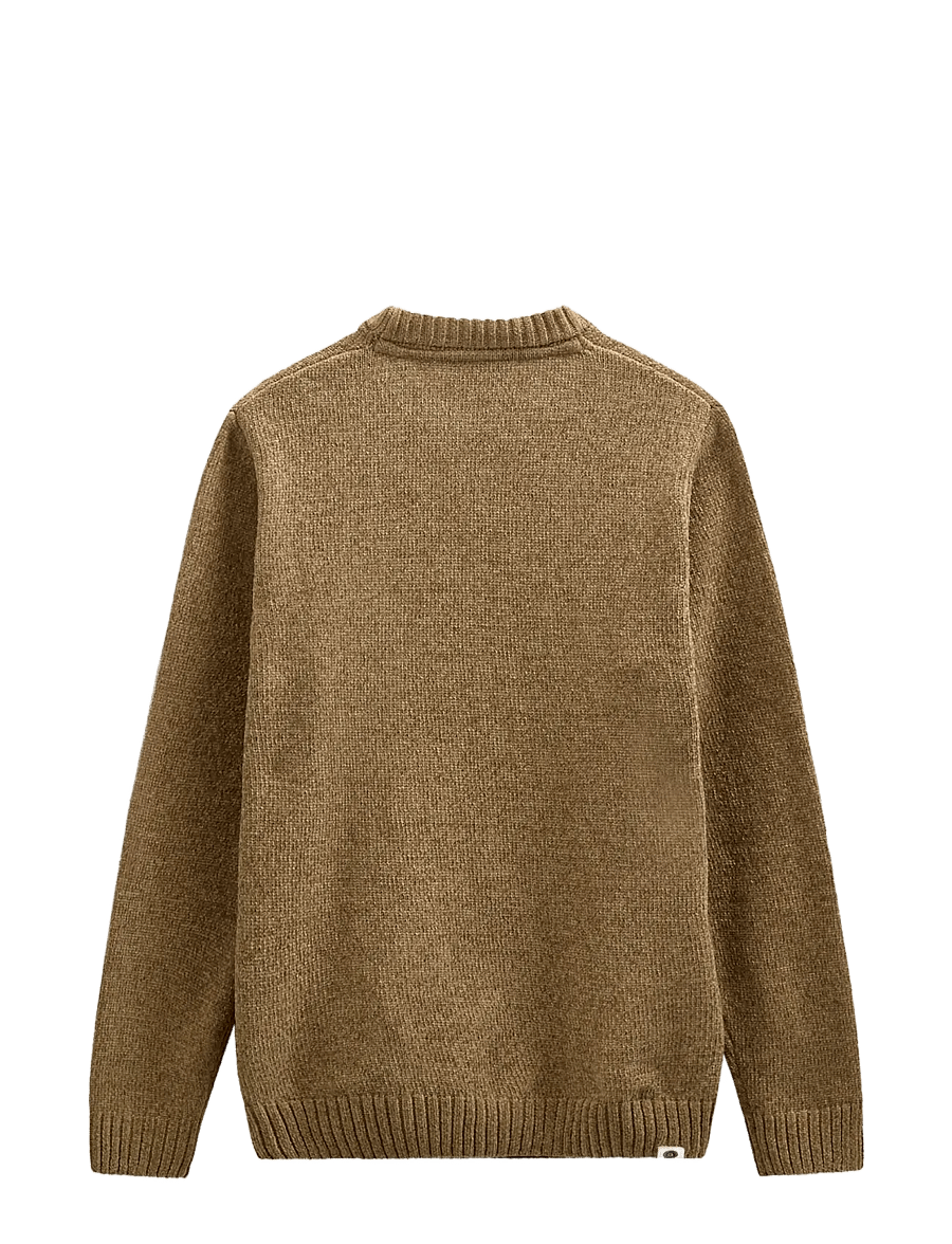 Anerkjendt - AKSUNE CHENILLE KNIT - round necks - ermine - 1