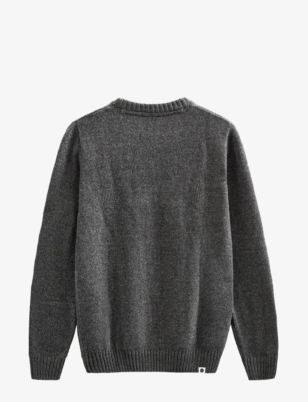 Anerkjendt - AKSUNE CHENILLE KNIT - Ümmarguse kaelusega kudumid - granite gray - 2