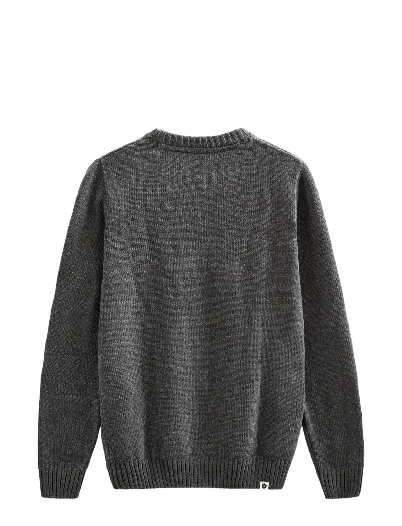 Anerkjendt - AKSUNE CHENILLE KNIT - rund hals - granite gray - 2
