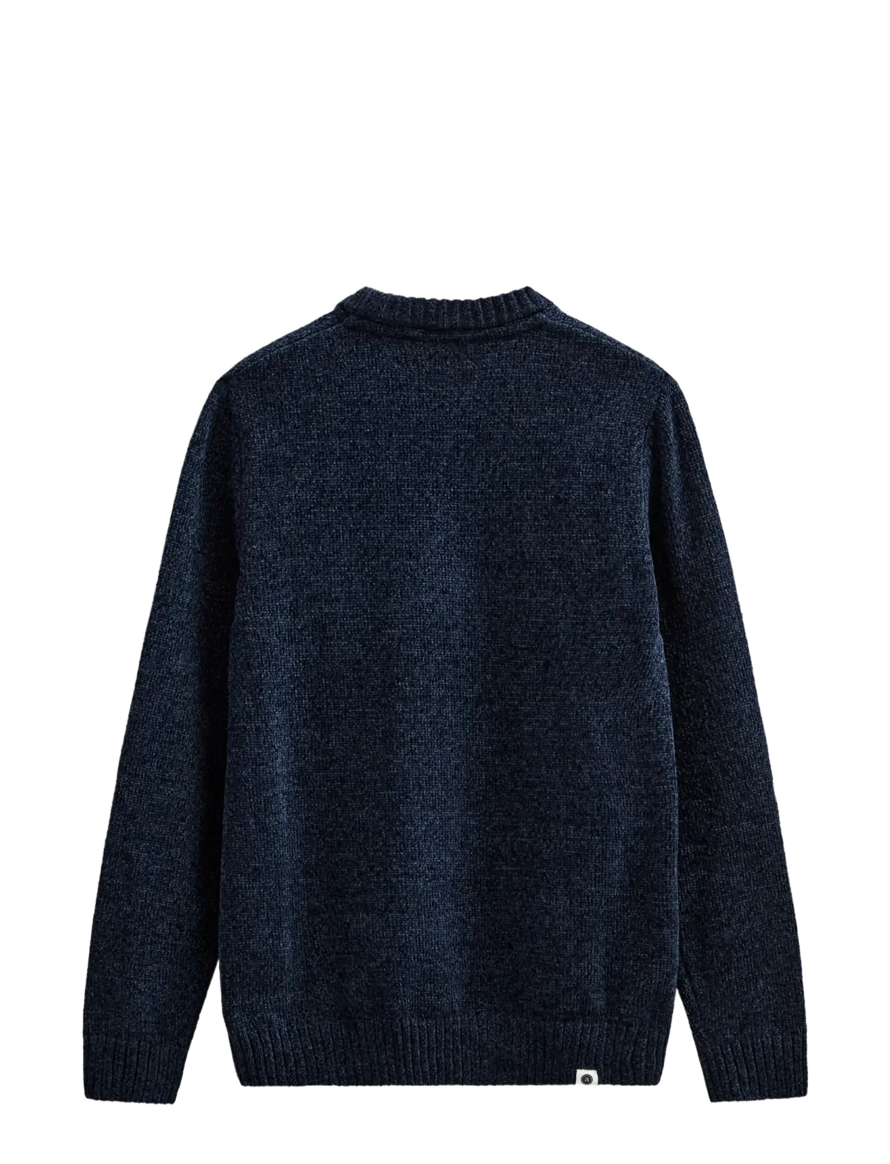 Anerkjendt - AKSUNE CHENILLE KNIT - rundhalsad - sky captain - 1
