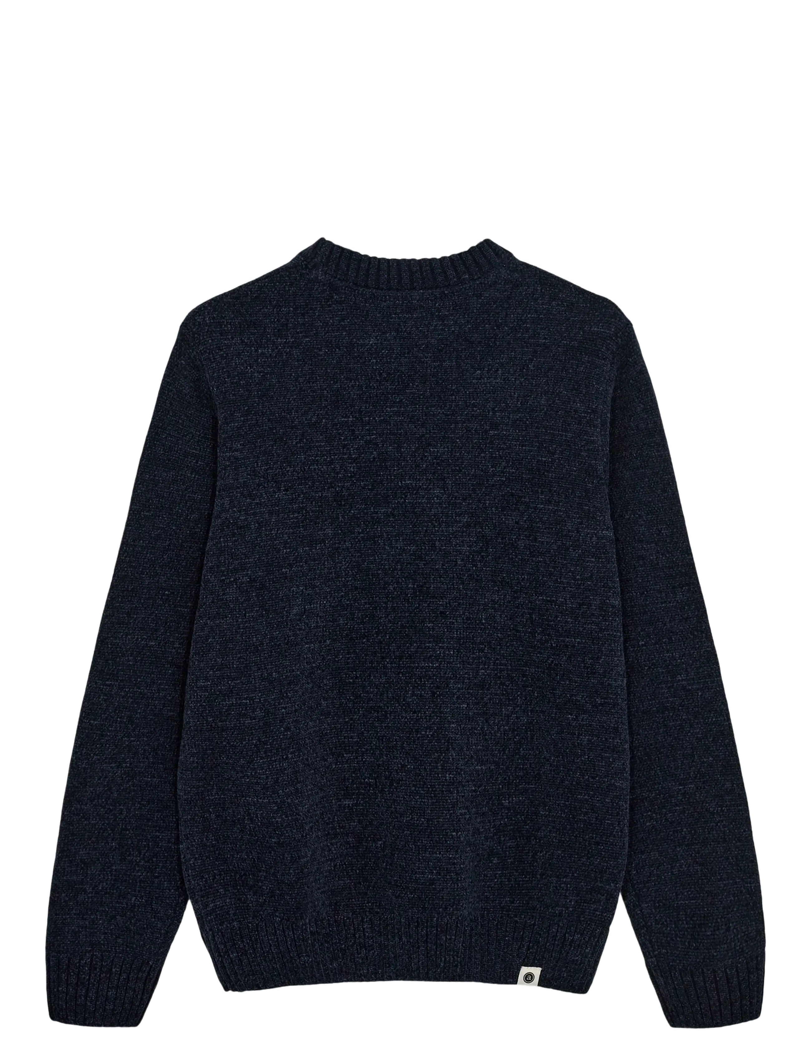Anerkjendt - AKSUNE CHENILLE KNIT - Ümmarguse kaelusega kudumid - sky captain - 2