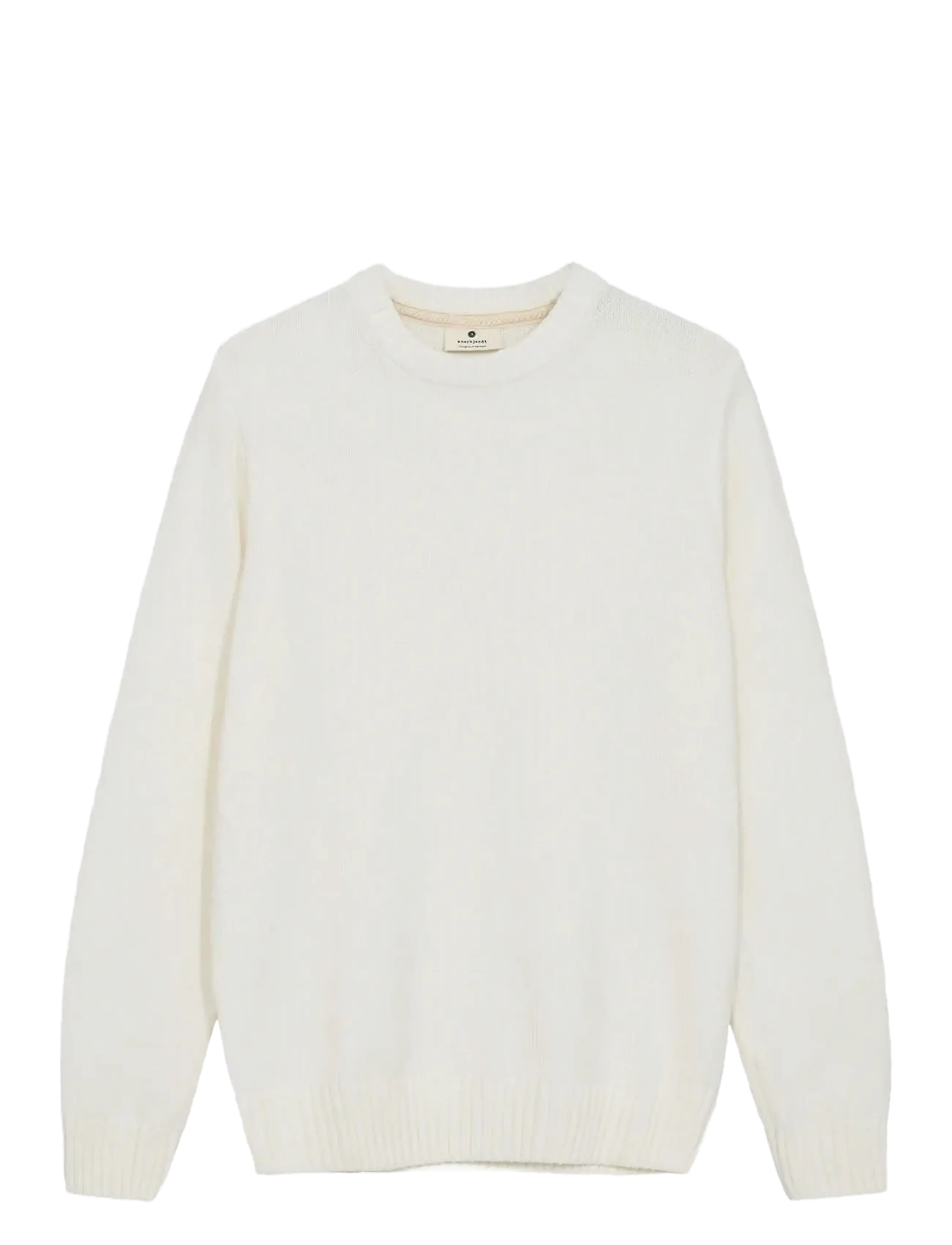 ANERKJENDT Aksune Chenille Knit Weiß - L - Herren