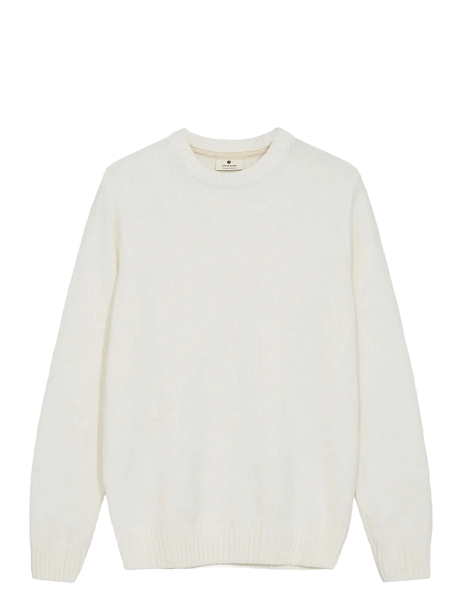 Anerkjendt - AKSUNE CHENILLE KNIT - round necks - tofu - 0