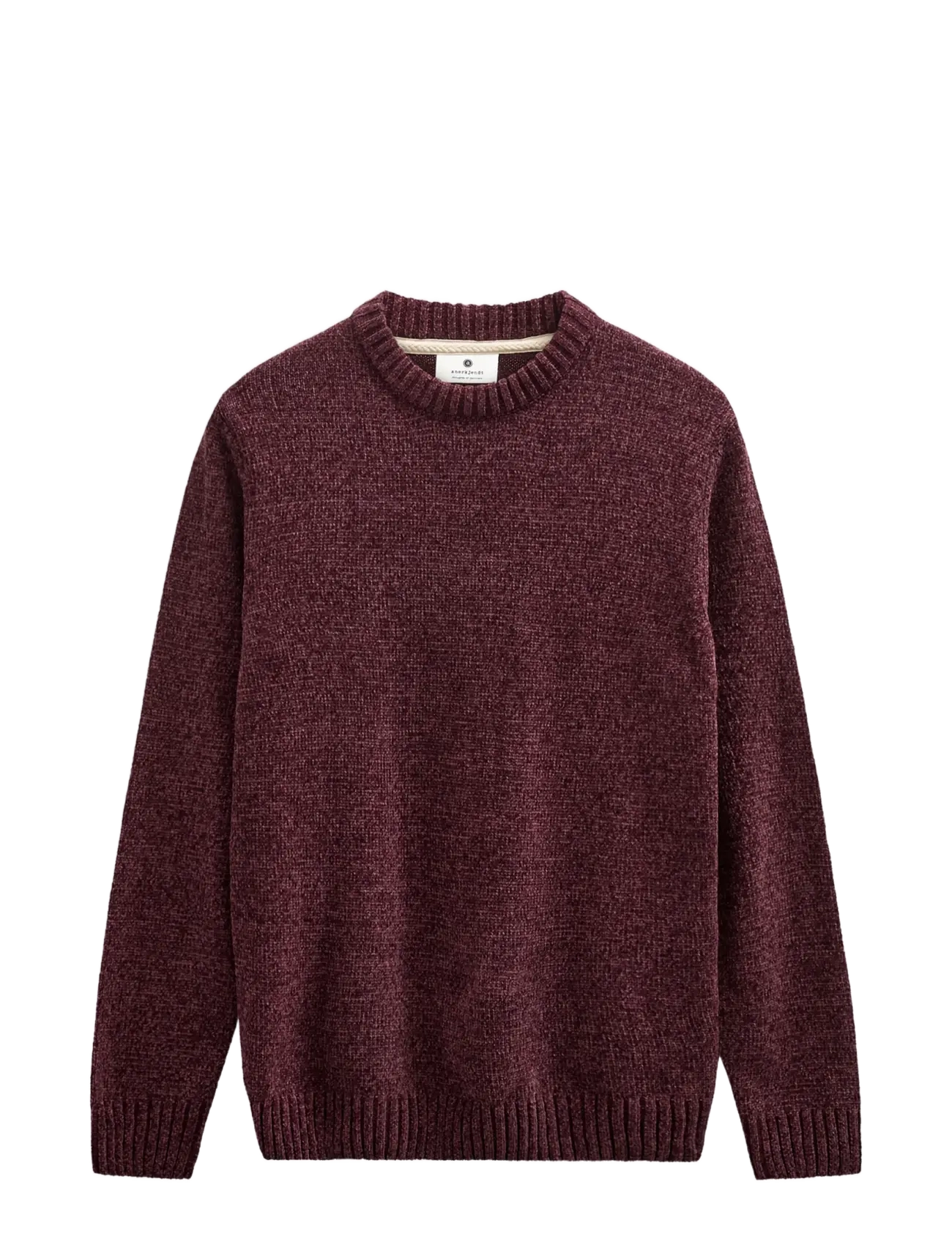 Anerkjendt AKSUNE CHENILLE KNIT - Knitwear - VINEYARD WINE / burgundy