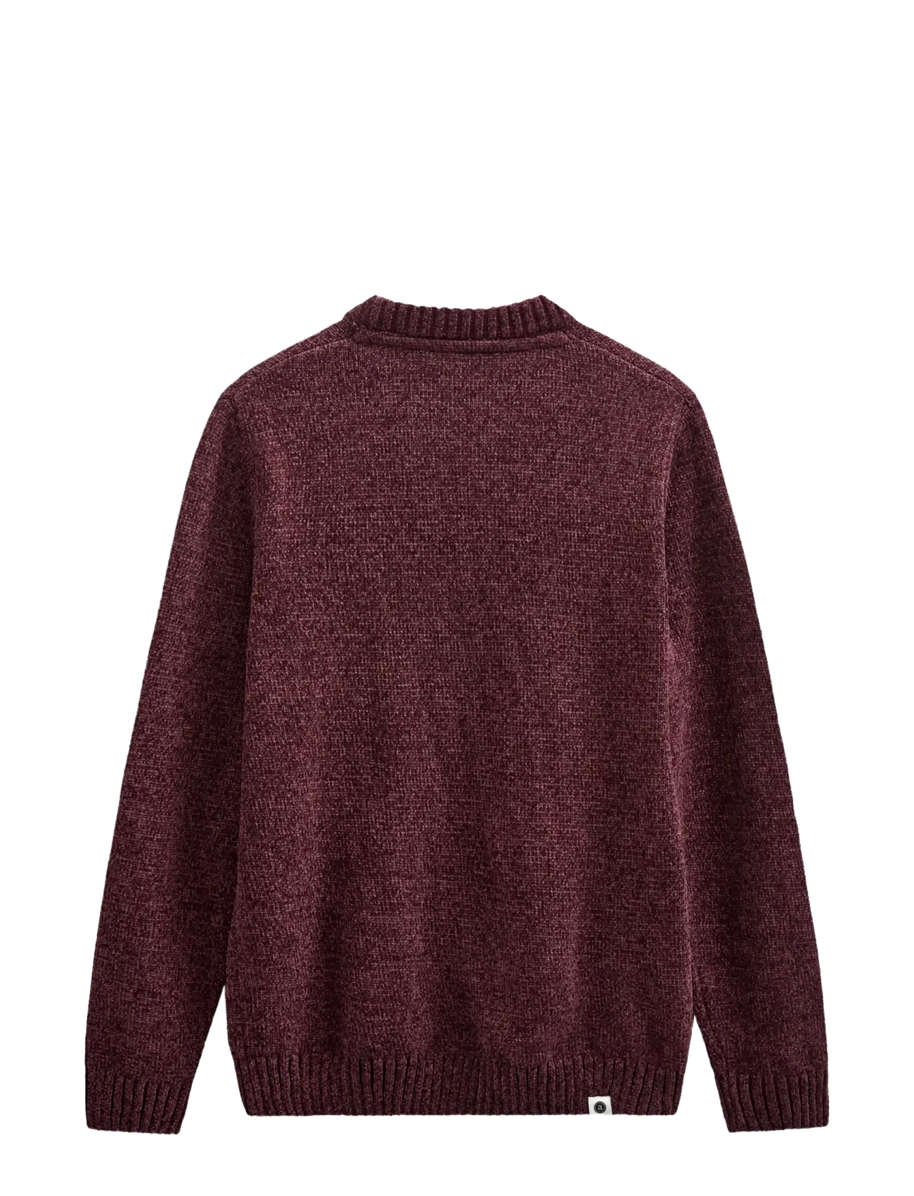 Anerkjendt - AKSUNE CHENILLE KNIT - round necks - vineyard wine - 2