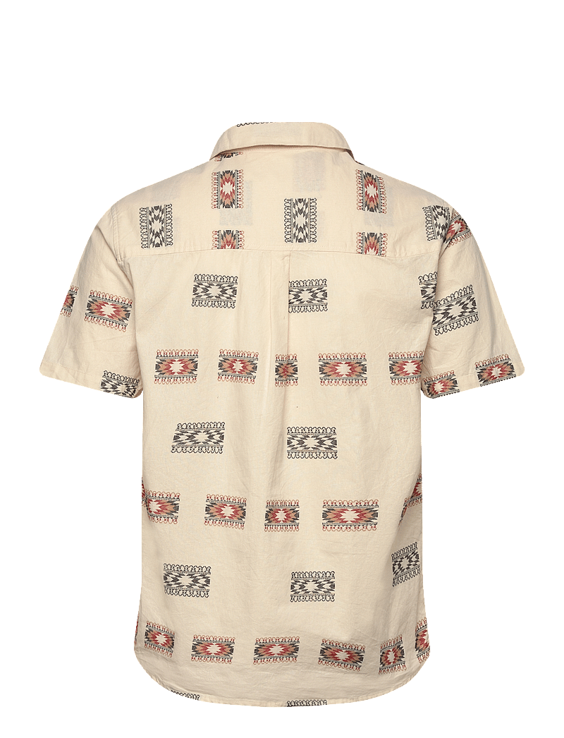 Anerkjendt - AKLEO STITCH JAC SHIRT - short-sleeved shirts - tofu - 1