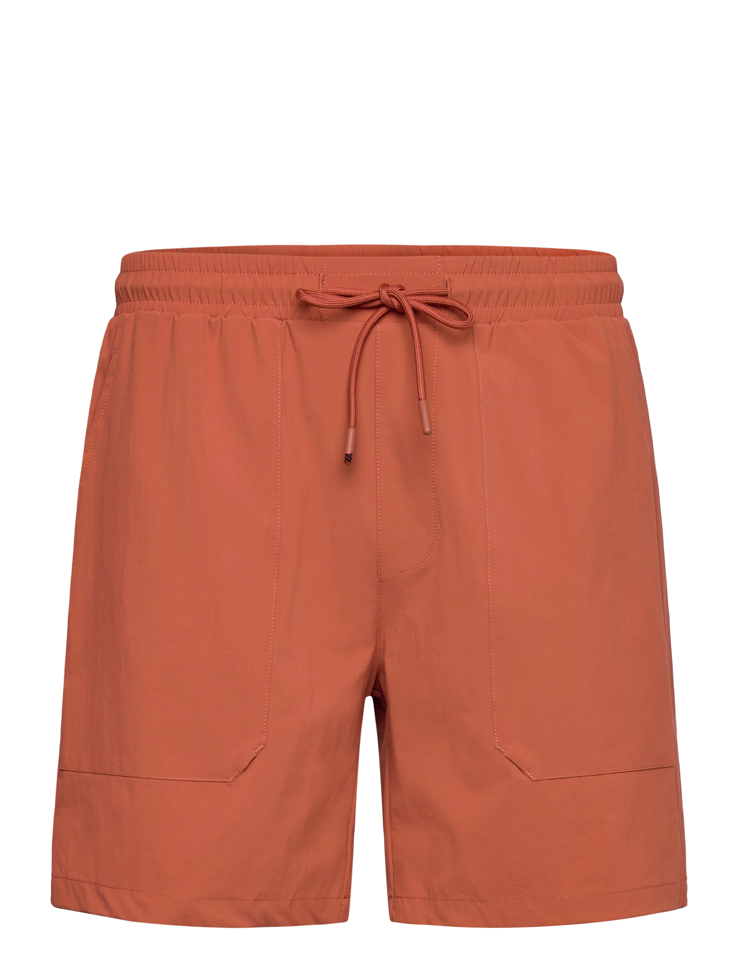 Anerkjendt AKSHARK FATIQUE SWIMSHORTS - Tøj - AUBURN / orange