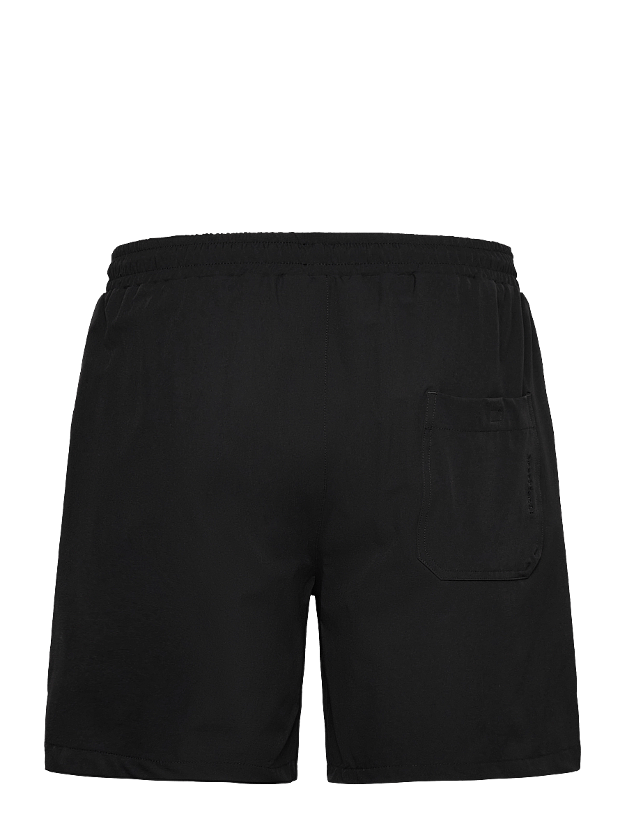 Anerkjendt - AKSHARK FATIQUE SWIMSHORTS - swim shorts - caviar - 1