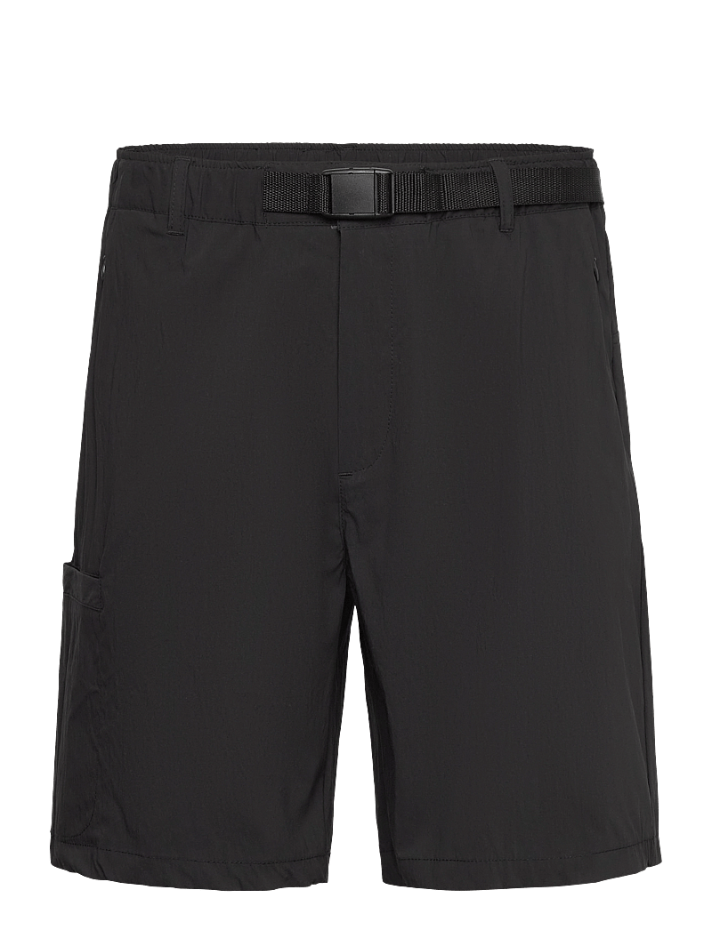 Anerkjendt - AKJAN TEC GROSGRAIN BELT SHORTS - cargo shorts - caviar - 0