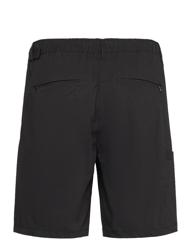 Anerkjendt - AKJAN TEC GROSGRAIN BELT SHORTS - cargo shorts - caviar - 1