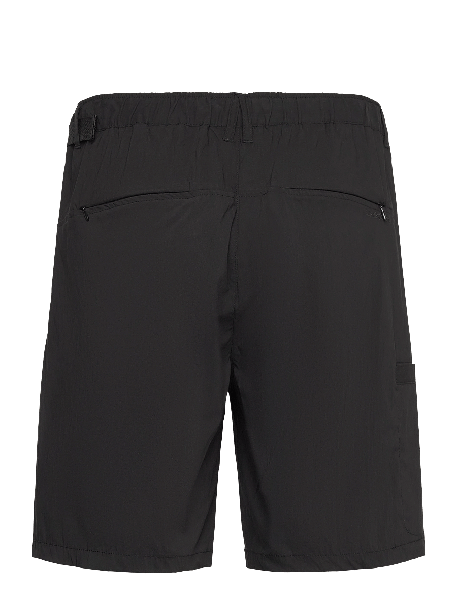 Anerkjendt - AKJAN TEC GROSGRAIN BELT SHORTS - cargo shorts - caviar - 1