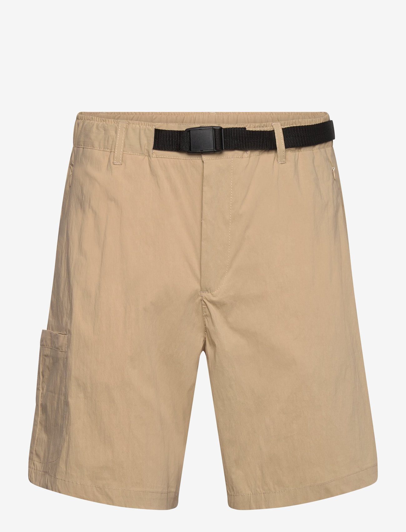 Anerkjendt - AKJAN TEC GROSGRAIN BELT SHORTS - cargo shorts - incense - 0