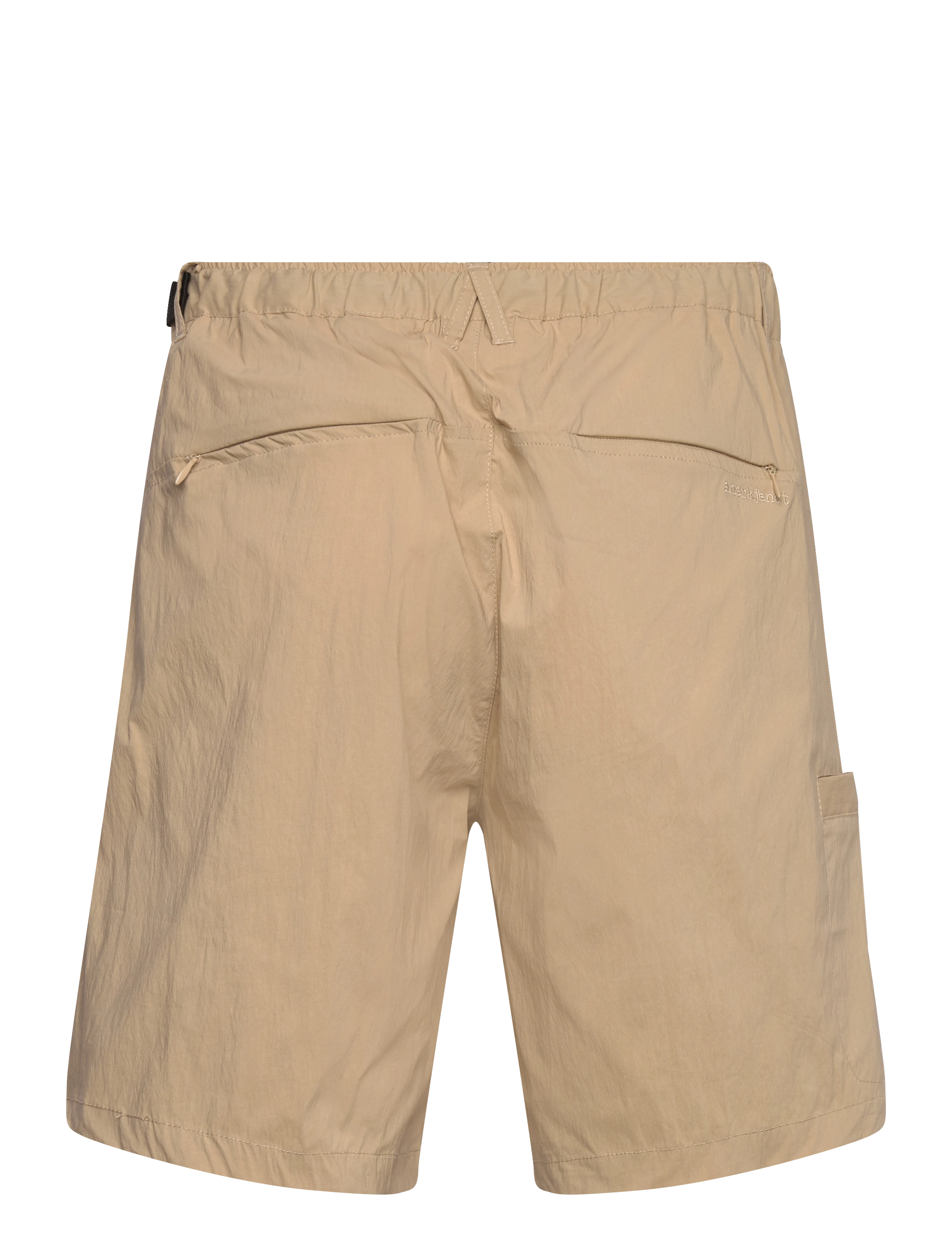 Anerkjendt - AKJAN TEC GROSGRAIN BELT SHORTS - cargo shorts - incense - 1