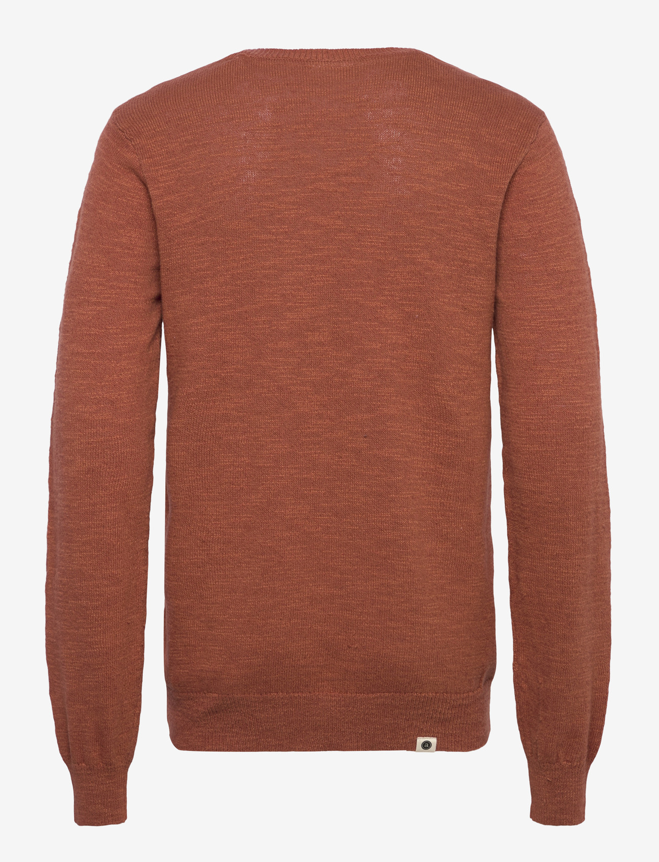 Anerkjendt - AKSUNE COT/LINEN KNIT - trøjer - auburn - 1