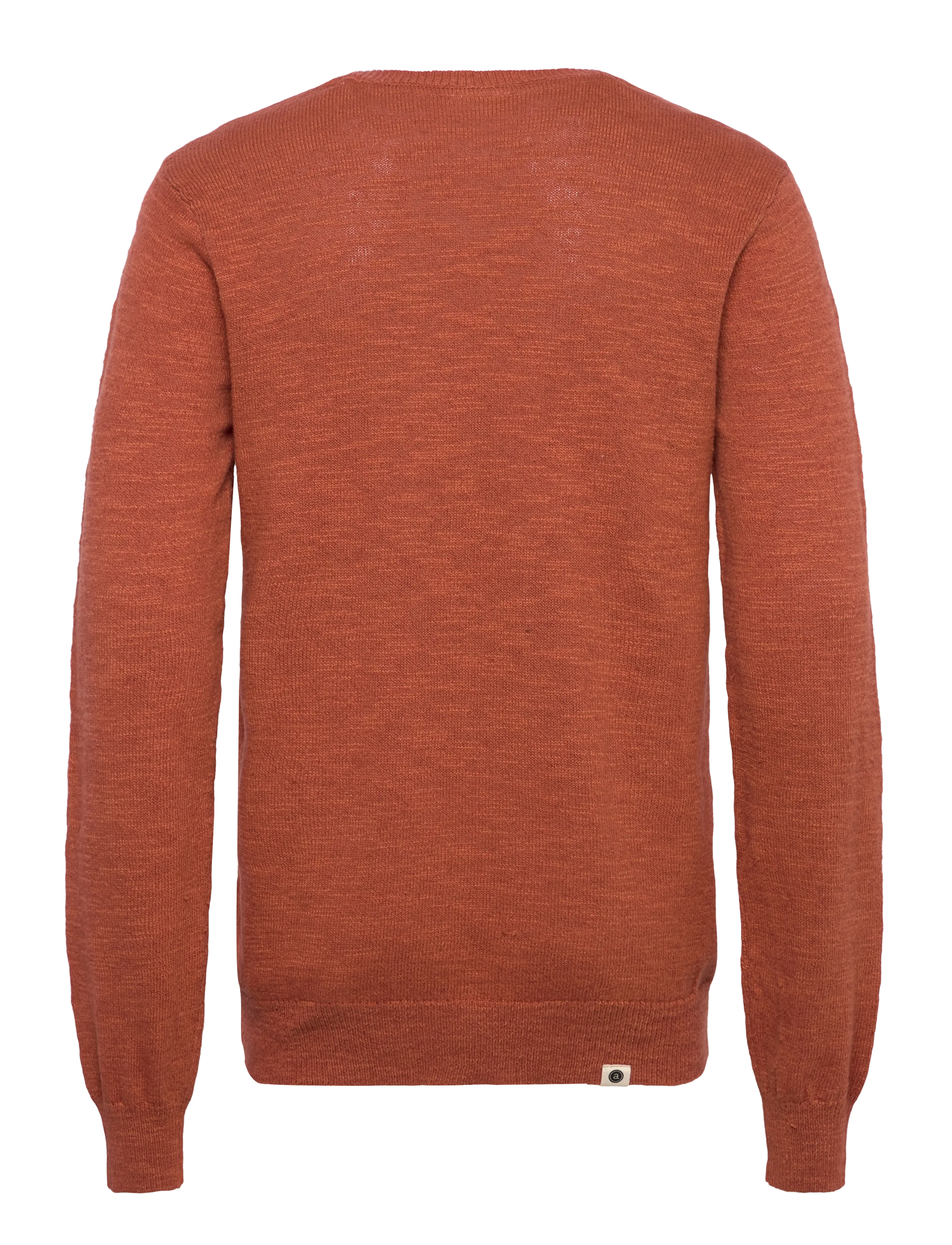 Anerkjendt - AKSUNE COT/LINEN KNIT - stickat - auburn - 1