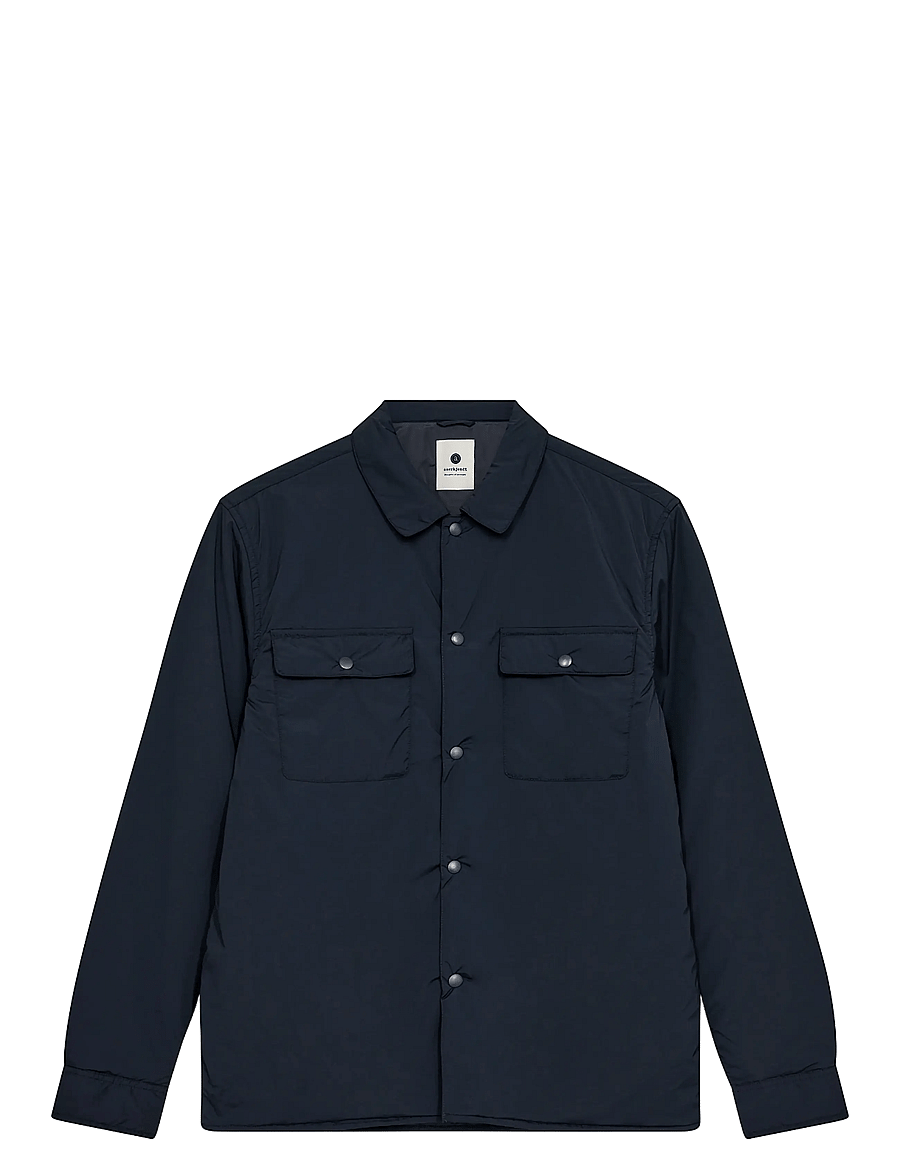 Anerkjendt - AKOSCAR NYLON PADDED JACKET - daunenjacken - sky captain - 0