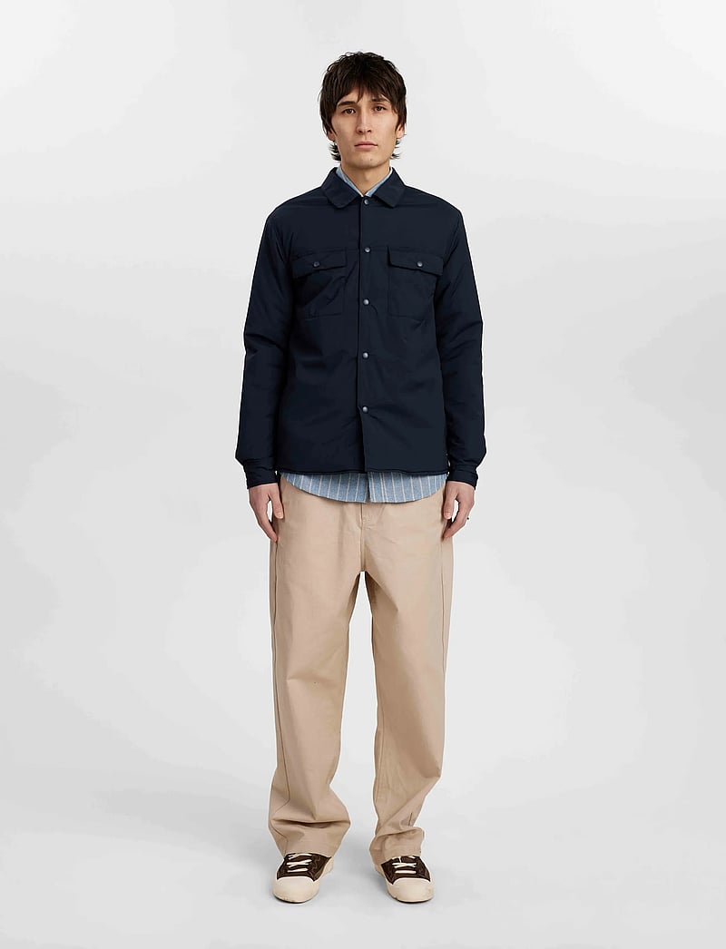 Anerkjendt - AKOSCAR NYLON PADDED JACKET - winterjacken - sky captain - 4