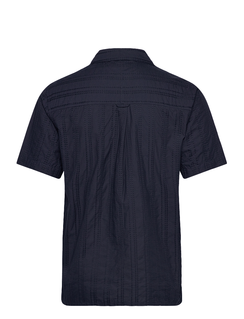 Anerkjendt - AKLEON EMB S/S SHIRT - lühikeste varrukatega särgid - sky captain - 1