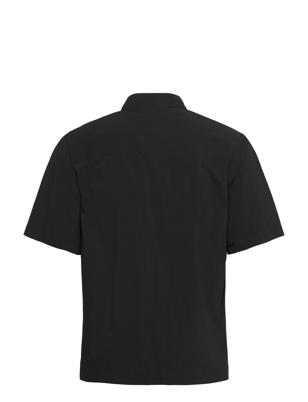 Anerkjendt - AKJESPER TEC S/S KIMONO - kortærmede skjorter - caviar - 1