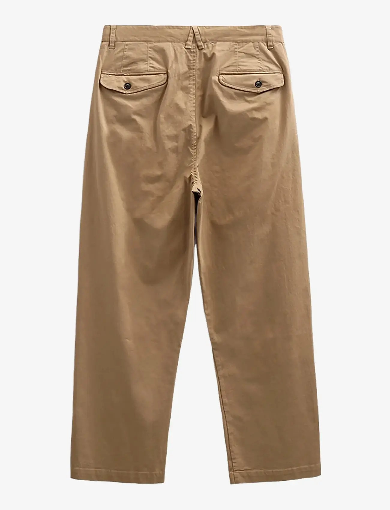 Anerkjendt - AKJAKOB COTTON PLEAT PANTS - casual trousers - incense - 1