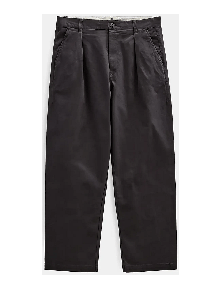 Anerkjendt - AKJAKOB COTTON PLEAT PANTS - freizeithosen - magnet - 0