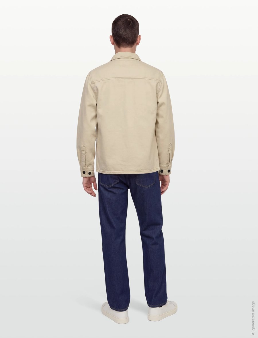 Anerkjendt - AKOSCAR DENIM OVERSHIRT - Überhemden - tofu - 4