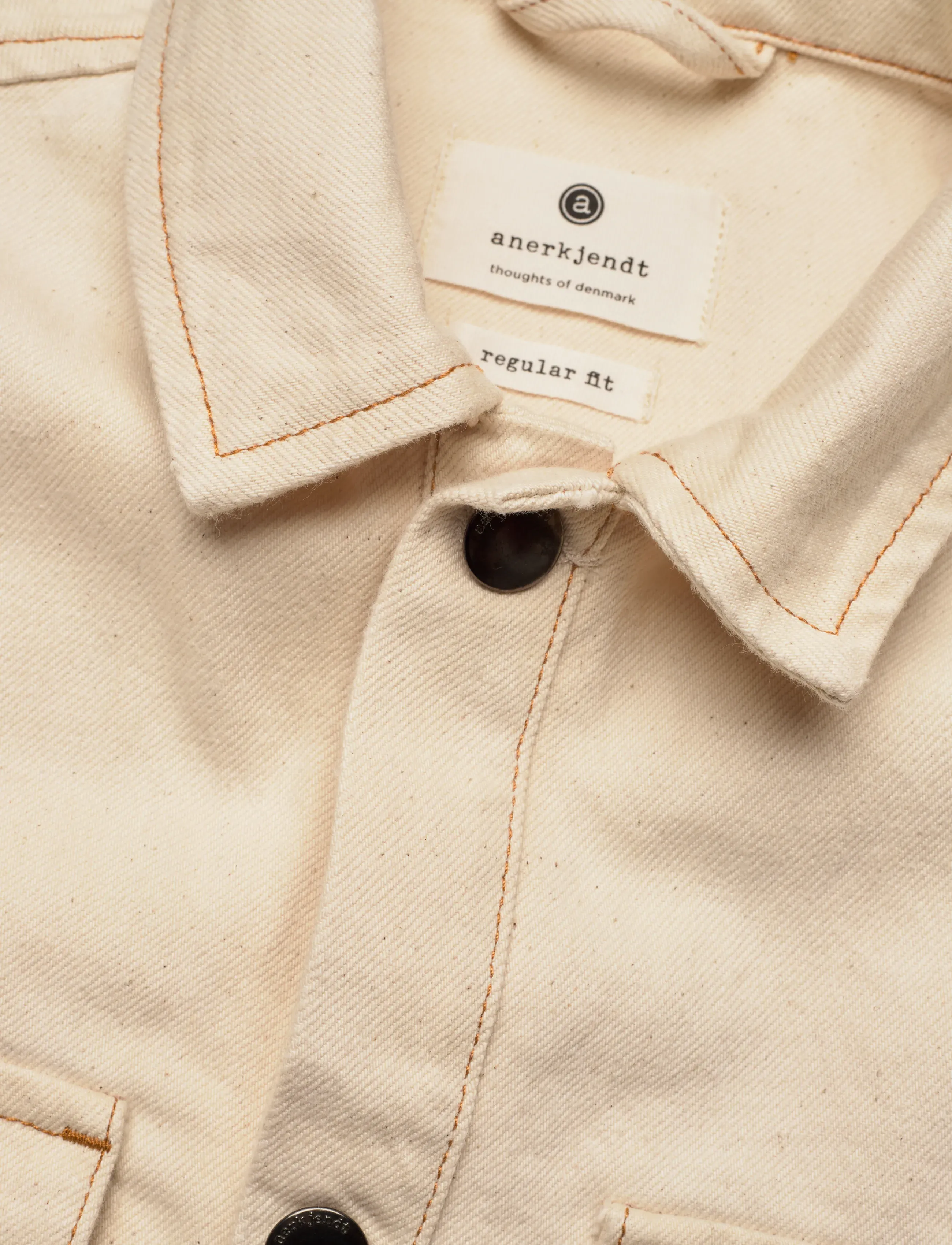 Anerkjendt - AKOSCAR DENIM OVERSHIRT - kollektsioonid - tofu - 2