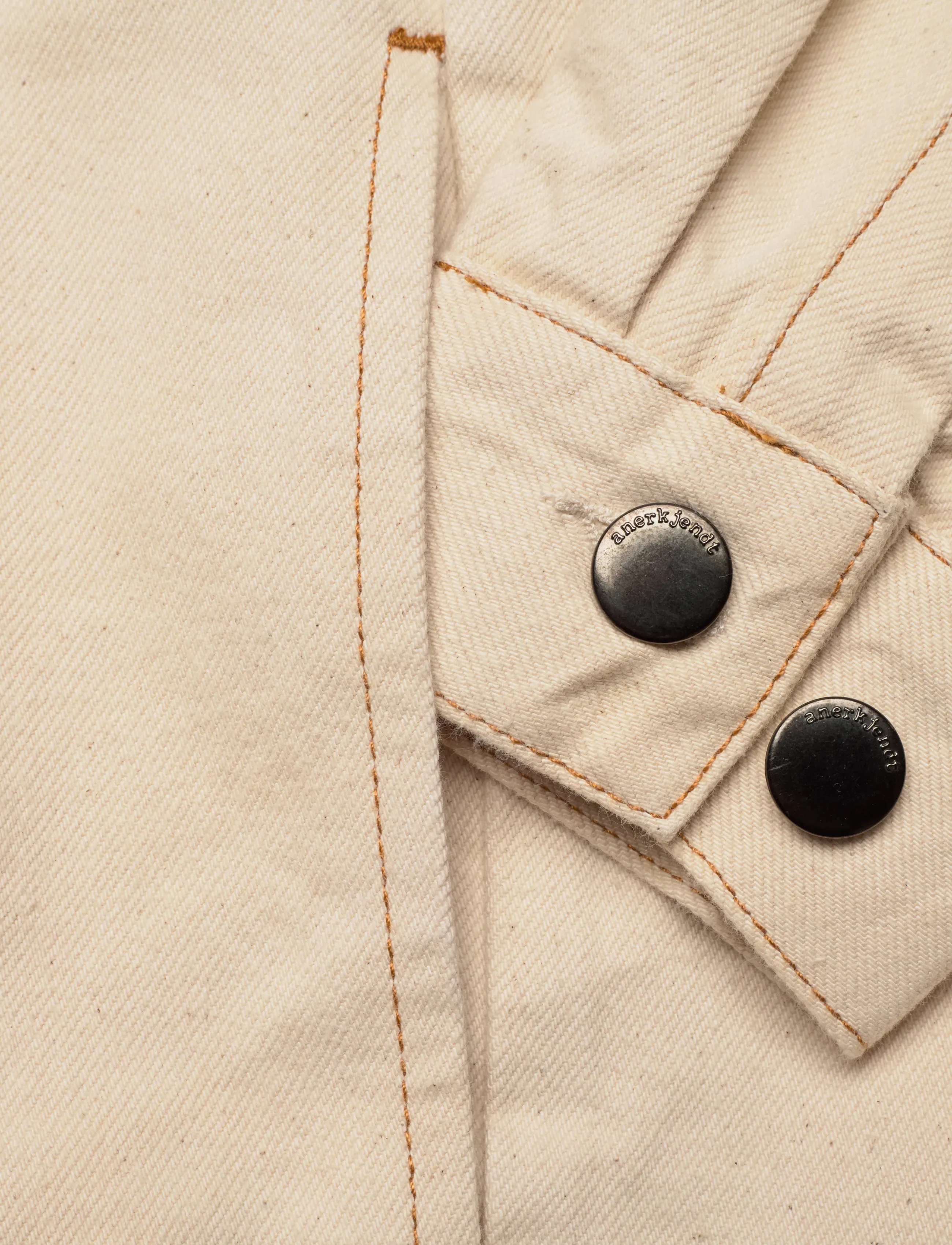 Anerkjendt - AKOSCAR DENIM OVERSHIRT - kollektsioonid - tofu - 3