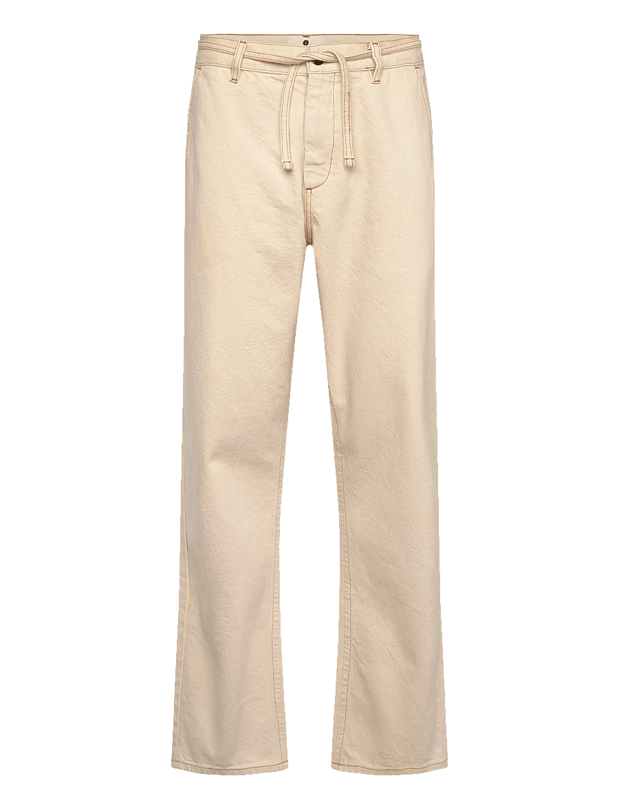 Anerkjendt - AKJAN DENIM PANTS - casual trousers - tofu - 1
