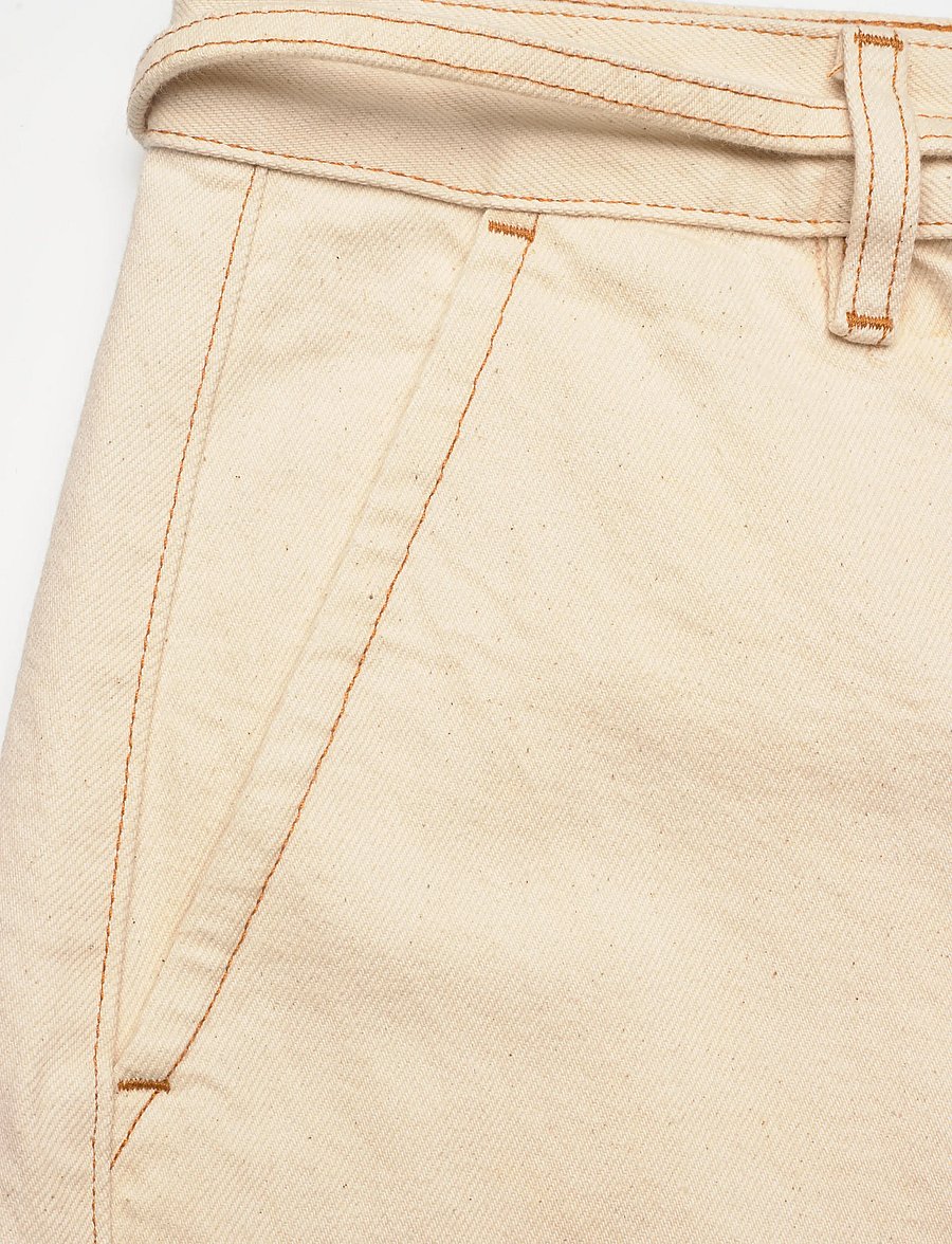Anerkjendt - AKJAN DENIM PANTS - casual trousers - tofu - 5