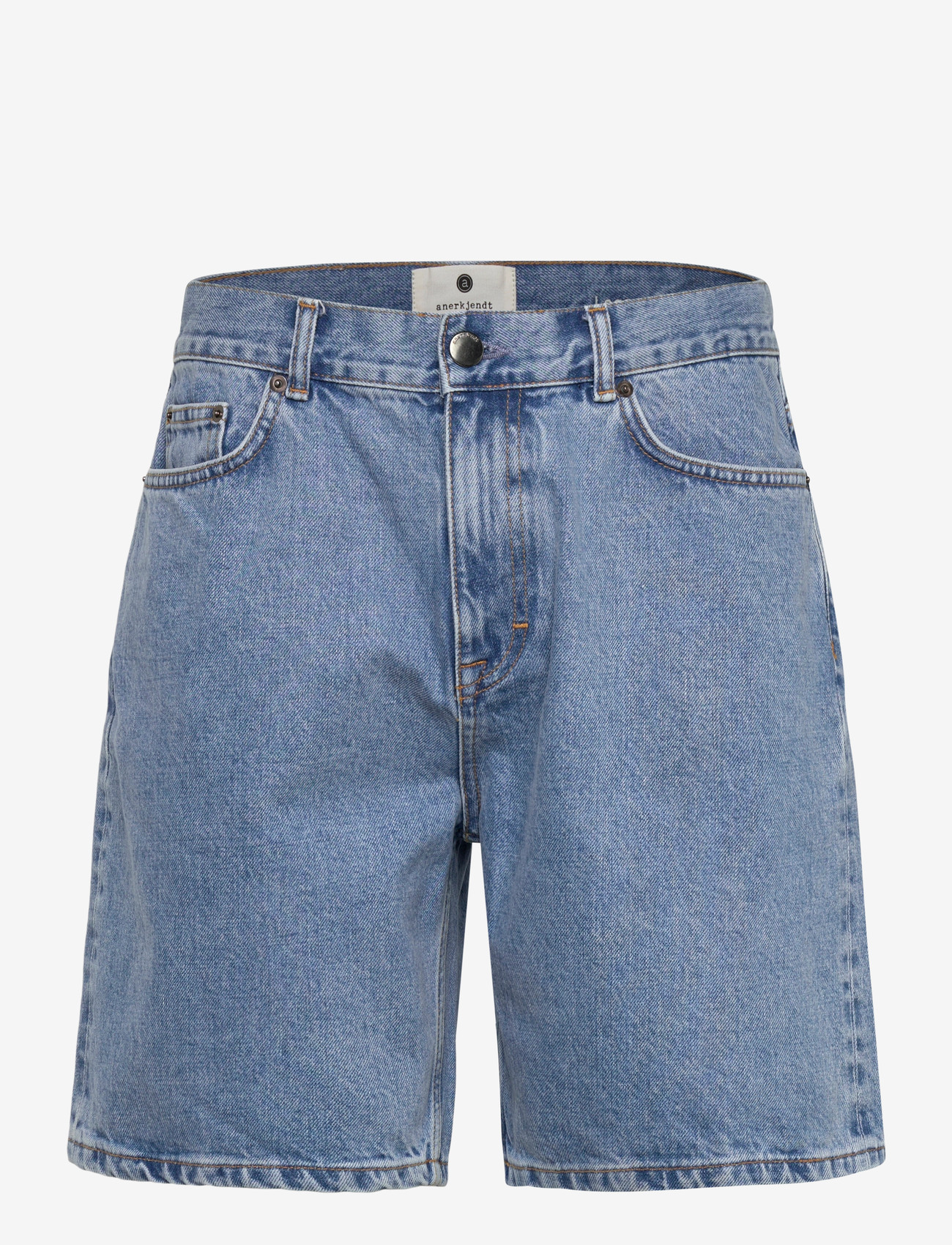 Anerkjendt - AKJAN DENIM SHORTS - jorts - medium blue denim - 0